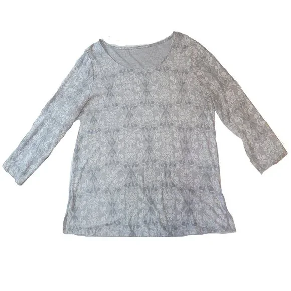 Soft, LightWeight Print Sweater - Picture 1 of 4